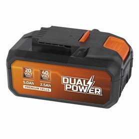 Batterie au lithium rechargeable Powerplus Dual Power Powdp9037 20 V 2