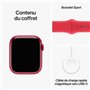 Montre intelligente Apple Series 9 Rouge 45 mm