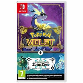 Jeu vidéo pour Switch Pokémon Violet + The Hidden Treasure of Area Zero (FR)