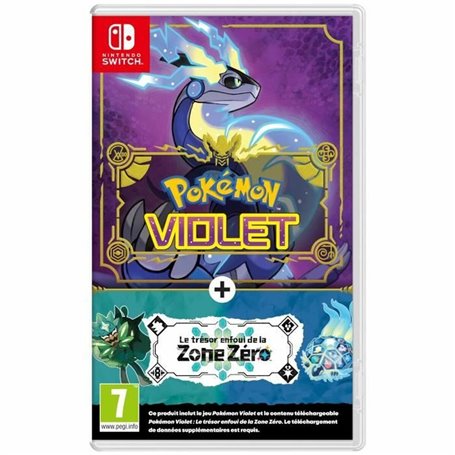 Jeu vidéo pour Switch Pokémon Violet + The Hidden Treasure of Area Zero (FR)