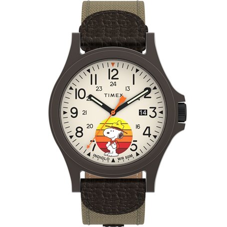 Montre Unisexe Timex Snoopy Beagle Scout (Ø 40 mm)