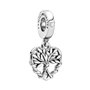 Pendentif Femme Pandora HEART FAMILY TREE DANGLE CHARM