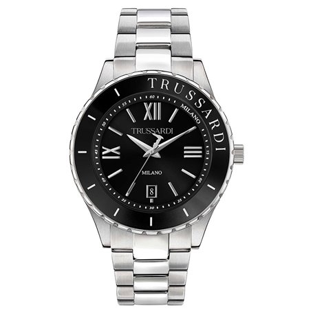 Montre Homme Trussardi R2453143010 Noir Argenté