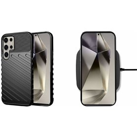 Protection pour téléphone portable Cool Galaxy S24 Ultra Noir Samsung