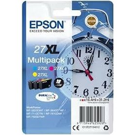 Epson Alarm clock 27XL DURABrite Ultra cartouche d'encre 1 pièce(s) Original Rendement élevé (XL) Cyan