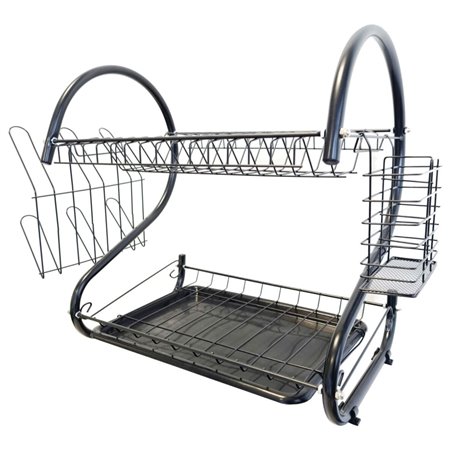 Égouttoir pour Évier Feel Maestro MR-1025-38-BLACK 38 x 24 x 39 cm Noir