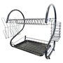 Égouttoir pour Évier Feel Maestro MR-1025-38-BLACK 38 x 24 x 39 cm Noir