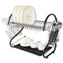 Égouttoir pour Évier Feel Maestro MR-1025-38-BLACK 38 x 24 x 39 cm Noir