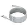 Câble USB A vers USB C Baseus TZCATZJ-02 Blanc 1,5 m (2 Unités)