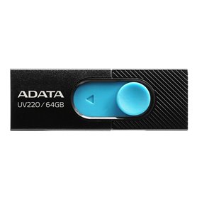 Clé USB Adata UV220 Noir/Bleu 64 GB