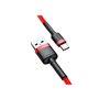 Câble USB A vers USB C Baseus CATKLF-A09 Rouge 50 cm 0,5 m