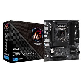 Carte Mère ASRock B760M PG Lightning/D4 Intel B760 LGA 1700 Carte Mère ASRock B760M PG Lightning/D4 Intel B760 LGA 1700