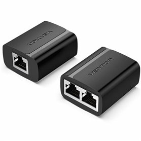 Adaptateur Coupleur Ethernet LAN vers 2 x RJ45 Vention IPTB0 Noir