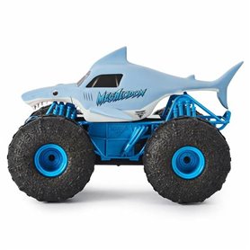 Monster Jam - VOITURE RC MEGALODON STORM - Voiture Radiocommandée - Echelle 1:15 - 6056227 - Voiture enfant