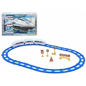 Train avec circuit Speed & Go 20 Pièces 56 cm