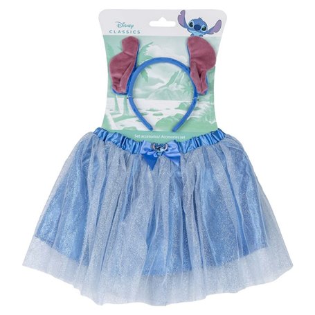 Déguisement pour Enfants Stitch Bleu Serre-tête Tutu 2 Pièces