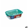 Boîte à repas rectangulaire avec couvercle Luminarc Keep'n Lagon Turquoise 1