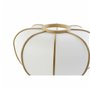 Lampe de bureau DKD Home Decor 34 x 34 x 33 cm Naturel Blanc Bambou 220 V 50 W