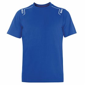 T shirt à manches courtes Sparco TECH STRETCH Bleu