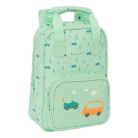 Sac à dos enfant Safta Coches Vert 20 x 28 x 8 cm