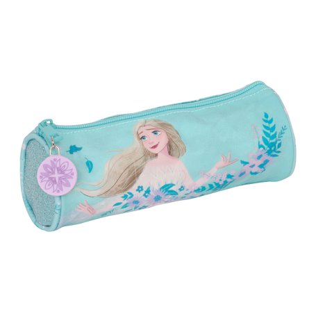 Trousse d'écolier Frozen Hello spring Bleu clair 20 x 7 x 7 cm