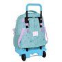 Cartable à roulettes Frozen Hello spring Bleu 33 X 45 X 22 cm