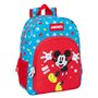 Cartable Mickey Mouse Clubhouse Fantastic Bleu Rouge 33 x 42 x 14 cm