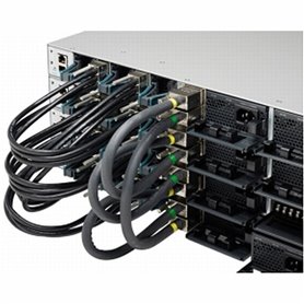 Câble Réseau Rigide UTP 6ème Catégorie CISCO STACK-T1-50CM= Noir 50 cm