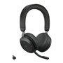 Jabra Evolve2 75 Casque Sans fil Arceau Bureau/Centre d'appels Bluetooth Noir