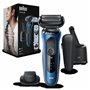 Braun Series 6 61-B7200CC Rasoir à grille Tondeuse Noir, Bleu