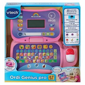 VTech Jouets Electroniques Educatifs ORDI GENIUS PRO ROSE