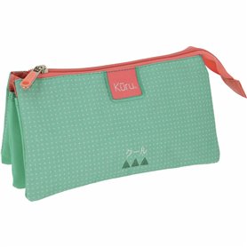 Trousse Fourre-Tout Triple Grafoplas Kuru Turquoise (22