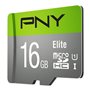 Carte Mémoire Micro SD avec Adaptateur PNY P-SDU16GU185GW-GE Elite C10 16 GB