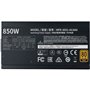 COOLER MASTER MWE Gold 850W FM V2 -Alimentation 850W 100% modulaire (Certifiée 80 Plus GOLD Garantie 5 ans) Câbles plats