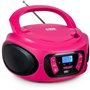 Lecteur radio cd portable BIGBEN INTERACTIVE usb bt rose