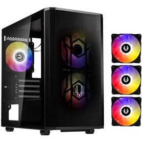 Boitier PC sans alimentation - BITFENIX Nova Mesh SE M-ATX ARGB (Noir) - Mini tour - Format Micro-ATX