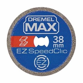 Disque dé découpe haute longévité EZ SpeedClic Dremel Max S456 - ø38mm pour métaux