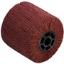 Brosse fibre synthétique pour rénovateur - FARTOOLS - Ø 120 mm - Marron - Garantie 2 ans