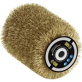 Brosse fil laitonné 0