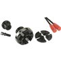 Mandrins a 4 mors concentriques - FARTOOLS - Ouverture 10-63 mm - Diametre M18 25