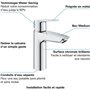 Mitigeur monocommande Lavabo GROHE - Taille M - Economie d'eau - Chromé