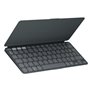 Clavier portable - Sans fil - Logitech - Keys-To-Go 2 - pour Tablette -  AZERTY - Graphite