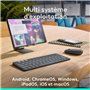 Clavier portable - Sans fil - Logitech - Keys-To-Go 2 - pour Tablette -  AZERTY - Graphite