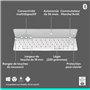 Clavier portable - Sans fil - Logitech - Keys-To-Go 2 - pour Tablette -  AZERTY - Gris Clair