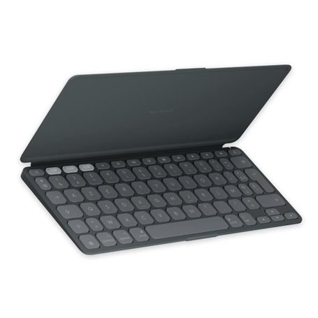 Clavier portable - Sans fil - Logitech - Keys-To-Go 2 - pour Ipad - AZERTY - Graphite