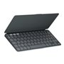 Clavier portable - Sans fil - Logitech - Keys-To-Go 2 - pour Ipad - AZERTY - Graphite