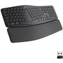 Logitech Ergo K860 clavier RF sans fil + Bluetooth Français Graphite