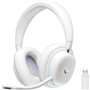 Casque Gamer - Sans fil - Logitech G - G735 Lightspeed - RVB - Micro amovible - Blanc