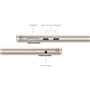 Apple - 13,6 MacBook Air M3 (2024) - RAM 8Go - Stockage 512Go - Lumiere Stellaire - AZERTY