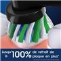 Brossette ORAL-B - Cross Action - pour brosse a dent électrique - pack de 4